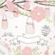 Wedding Flower Clipart, jar clipart, rose blush flower clipart, wedding flower, invitation, banners, bridal shower