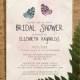Cute Butterfly Bridal Invitations, Bridal Shower Invitations, Wedding Shower Party Invites, Printable, Digital PDF, DIY Template, Printed