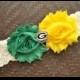 Green Bay Packers Wedding Garter, Green Bay Packers Bridal Garter, Ivory Lace Wedding Garter, Football Garter, Packers Garter