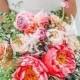 Beautiful Bountiful Wedding Bouquets With Peonies
