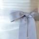 Grey Grosgrain Ribbon, 1.5 Inch Wide, Grey Ribbon Bridal Sash