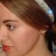 Rhinestone headband, bridal headpiece,  bridal headband, hair accessories, weddings, wedding, Charlize headband- ROCK CANDY