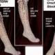 CROCHET PATTERN - Lacy Long Stockings, knee highs, thigh high, slouchie, lace stockings, #636, crochet supplies, craft supplies