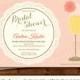 Dahlia Flower Mimosa Bridal Shower Invitation - Bridal Luncheon Invite - Bridal Brunch Invitation - Doily - Printable