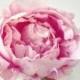 Silk Flowers - Lavender Pink Peony Spray  - DIY Wedding Bouquet - Artifical Flowers - Fabric Flower