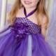 Purple/ Lavender Tutu Dress- Tutu- Tutu Halter Dress- Flower Girl Dress- Available In Size 0-24 Months