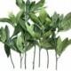 7 Realistic Floral Stems with Foliage/Leaves ... up to 11 inches ... item 033 ... Artificial Stems..Floral Arrangement..DIY Wedding bouquets