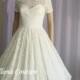 Plus Size. Eve - Vintage Style Lace Wedding Dress.