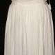 1950s White Rayon Day Dress Eyelet Lace Square Neckline Bust 32 Waist 24 Hip free Rockabilly Wedding