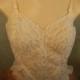 Handmade From Vintage Raw Lace Top Wedding Camisole size 32
