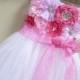 Over the Top Tutu Dress - Light Pink Flower girl dress - Tutu dress Wedding dress - Birthday dress, Pageant Dress, Beautiful Girls Dress