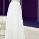 Sexy Corset Bodice Formal Wedding Dress A Line White Ivory Bead Lace Bridal Gown