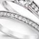 Diamond Bridal Ring Set in 14k White Gold (1 ct. t.w.) Web ID: 2113324