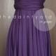Grape Bridesmaid Convertible Dress Infinity Dress Multiway Dress Wrap Dress Wedding Dress