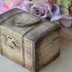 rustic ring box, custom ring bearer box , pillow alternative, rustic wedding, woodland wedding