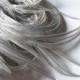 SILVERY GRAY Feathers 3-5 Inches Long, 10 Pcs