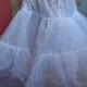 Size Large Vintage Tiered Bridal Tulle Petticoat Slip