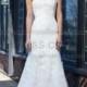 Strapless Sweetheart Lace Mermaid Bridal Dress By Sincerity 3731