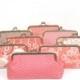 Bridesmaids Personalized Clutches Gift Handmade Bags Customize Clutch Wedding