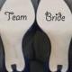 Team Bride - Wedding Shoe Vinyl Decal