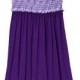 Girls Purple Maxi Dress, Purple Flower Girl Dress, Tiny Flowers, Purple Maxi Dress, long Dress, Sundress, Boho Maxi Dress,Girls Summer Dress
