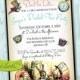 Alice in Wonderland Printable Invitation, Bridal Shower Invite, Birthday, Baby Shower, DIY Vintage Mad Hatter Tea Party by Event Printables
