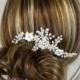 Bridal Hair Comb, Ariana Hair Comb, Bridal hairpiece, Wedding hair accessories, Bridal Headpieces, Rhinestone hair comb bridal