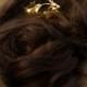Gold Holly Berry Leaves Hair Pin Holly Leaves Bobby Pin Fall  & Christmas Hair Pin Xmas Hair Winter Wedding Hair Accessory