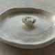 Wedding Ring Dish Rose Brides made Gift  Trinket  or Soap Dish Candy Dish Gift In Stock
