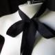 1 yd. + Black Ribbon Grosgrain Japanese Shindo for Bridal Sashes, Boutonnieres, Bouquets, Jewelry Supply, Millinery