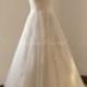Romantic  A line lace wedding dress with sweetheart neckline
