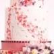 Hand-Painted Wedding Cakes By Nevie-Pie Cakes 