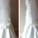 Lace wedding veil ivory lace fingertip veil ivory lace veil, rose