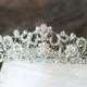 Swarovski Crystal Filigree Bridal Tiara, Crystal Wedding Crown, Rhinestone Tiara, Wedding Tiara, Diamante Crown Diadem, Princess Bride Tiara