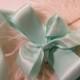 Mint Green Satin Ribbon, 1 1/2" , Headband Bow Supplies, DIY Wedding Gift Wrap Favor Box Ribbon, Craft Sewing, DIY Wedding Bouquet, 5 Yards