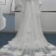 Vintage Retro Medieval Inspired Waterlilly Wedding Dress 