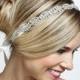 ROMA crystal wedding bridal headband