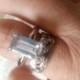 Elongated Emerald Cut Engagement Ring