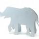 Trumpeting Elephant Place Cards - Escort Cards, Wedding Place Cards, Baby Shower, Safari Animals, Zoo, Animals, Rustic Wedding, Place Card