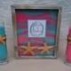 Starfish Sand Unity Frame Ceremony Set -Includes Custom Monogram -  Ceremony Pouring Vases Beach Candle Alternative Blended Family