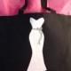 8 Personalized Bride and/or Bridesmaid Tote Bags