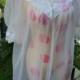 Vintage White Sheer Nylon and Lace Ladies Size Small Duster/Housecoat