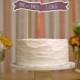 Custom Cake Banner No. 1 - Wedding Cake Topper