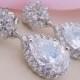 Wedding Drop earrings, Bridal Teardrop Earrings, Crystal Bridal Earrings, Wedding Jewelry, Crystal Earrings, Bridal Earrings