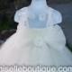 Flower girl dress. All Ivory tutu dress With Bow.  Price does not include bow