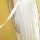 Wedding White Nightgown.  Pleated and Gorgeous.