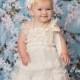 Dress- Baby Girl Clothes -Flower Girl Dress - Baptism Dress - Ivory Lace Dress -Newborn Girl Dress-Christmas Dress-Christening Dress-Wedding