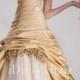 Off the Shoulder Champagne Taffeta Under Tulle Ball Gown Debutante Dress