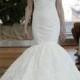 New Style Lace 2015 Wedding Dresses Mermaid Isabelle Armstrong Sweetheart Sleeveless Applique Cheap Chapel Train Bridal Gown Dress Custom Online with $136.18/Piece on Hjklp88's Store 