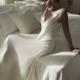 White Long Lihi Hod Wedding Dresses Plunging Chiffon Sleeveless Crystal Beaded V Neck And Waist Sheath Wedding Gowns Destination Ball Custom Online with $122.83/Piece on Hjklp88's Store 